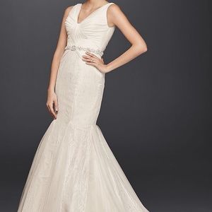 * NEW * Truly Zac Posen Lace Mermaid Wedding Dress